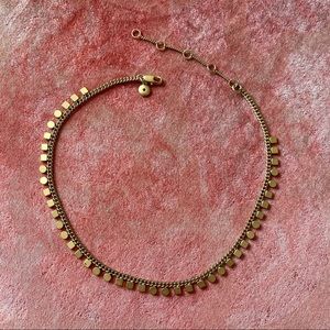 Madewell Gold Choker Necklace